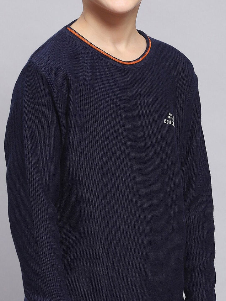 Monte Carlo Boys Pure Cotton Pullover Sweater