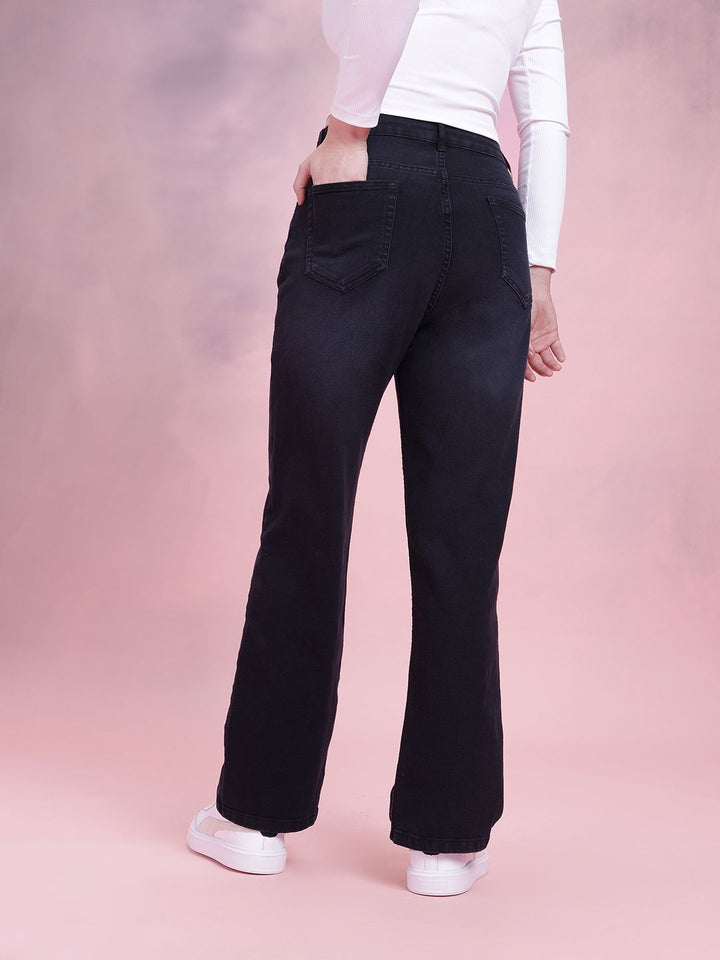 DressBerry Women Light Fade Stretchable Straight Fit Jeans