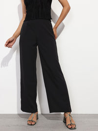 DressBerry Women Elevated Basics Parallel Trousers
