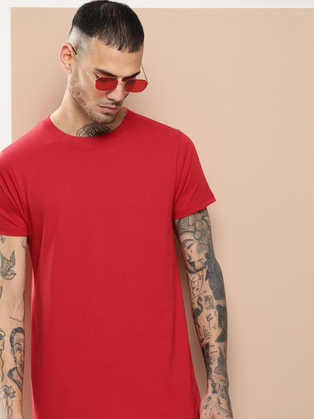 Difference of Opinion Men Pure Cotton T-shirt