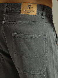 DENNISON Men Baggy Fit Carpenter Jeans