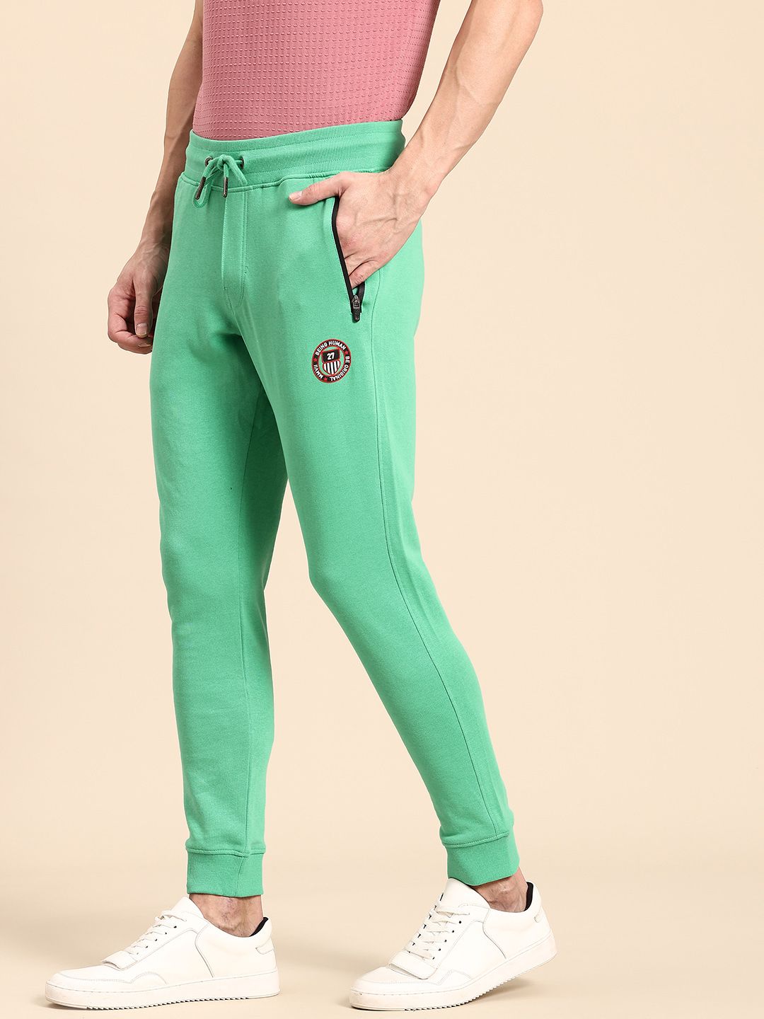 Being Human Men Pure Cotton Joggers