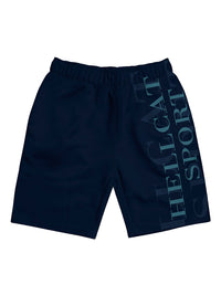 HELLCAT Girls Pack Of 5 Typography Printed Cotton Shorts