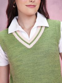 DressBerry Women Acrylic Sweater Vest