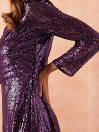 all about you Embellished Fit & Flare Party Dress
