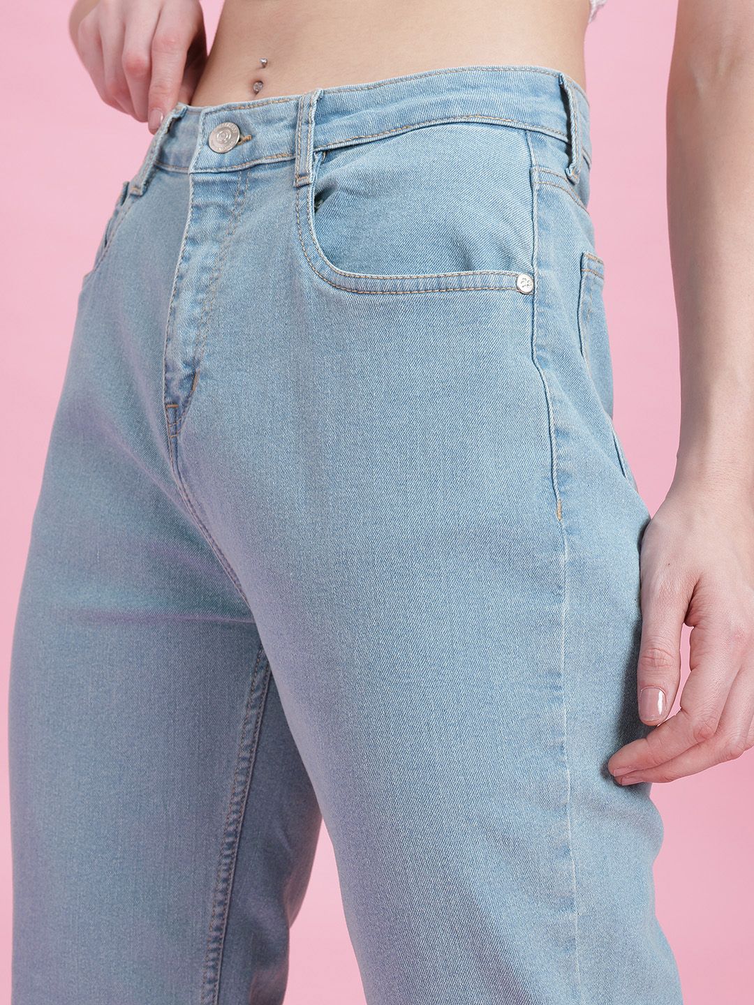 DressBerry Women Straight Fit Jeans