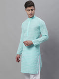 SOJANYA Ethnic Motifs Embroidered Thread Work Pure Cotton Kurta