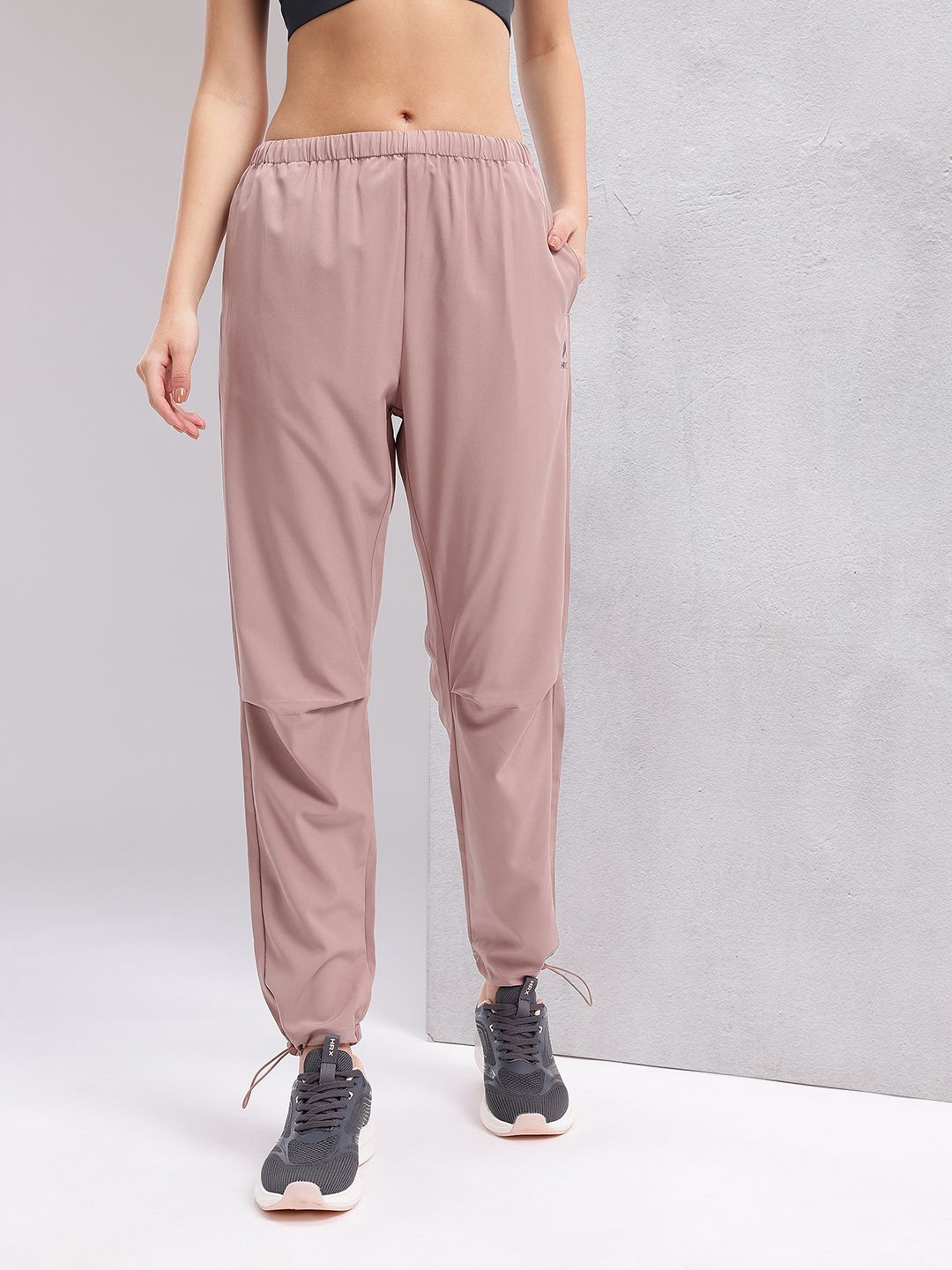 HRX by Hrithik Roshan Women Pleated Detail Lifestyle Track Pants