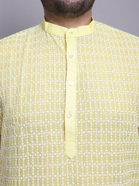 Kurta Sulam Motif Etnik SOJANYA PLUS Bersama Baju Tidur & Jaket Nehru