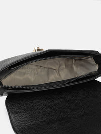 DressBerry Textured Structured Handheld Bag