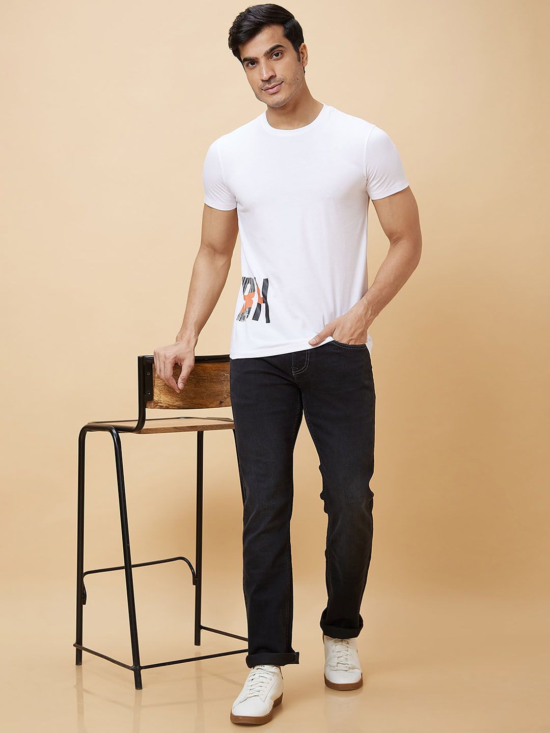 Being Human Men Skinny Fit Mid-Rise Comfort Jeans