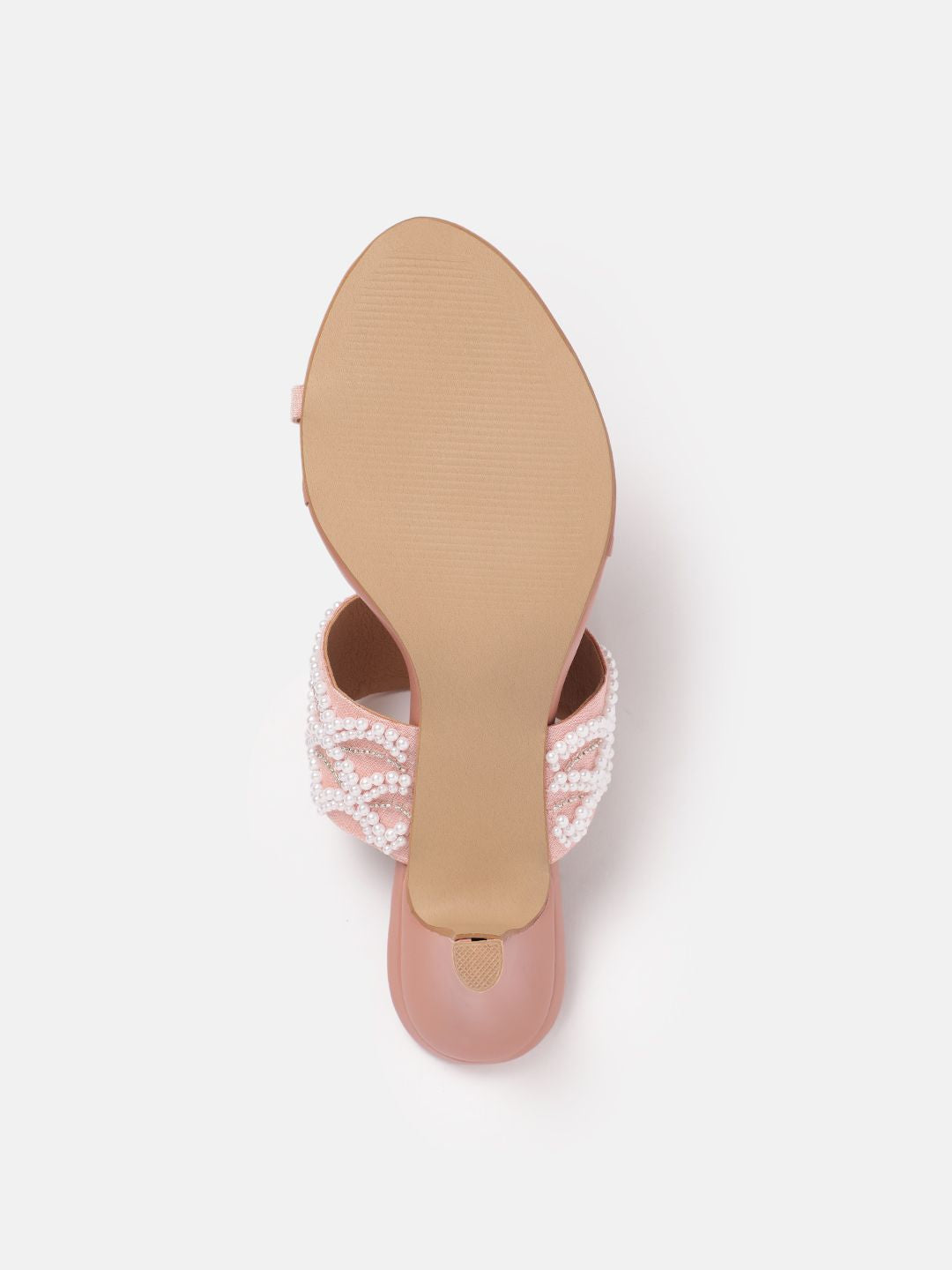 House of Pataudi Ethnic Embellished Kitten Heels