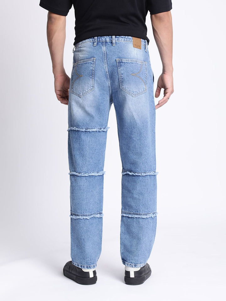 Bene Kleed Men Relaxed Fit Light Fade Jeans