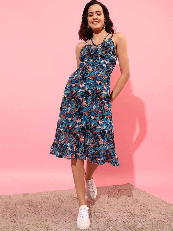 STREET 9 Floral Georgette Sheath Dress