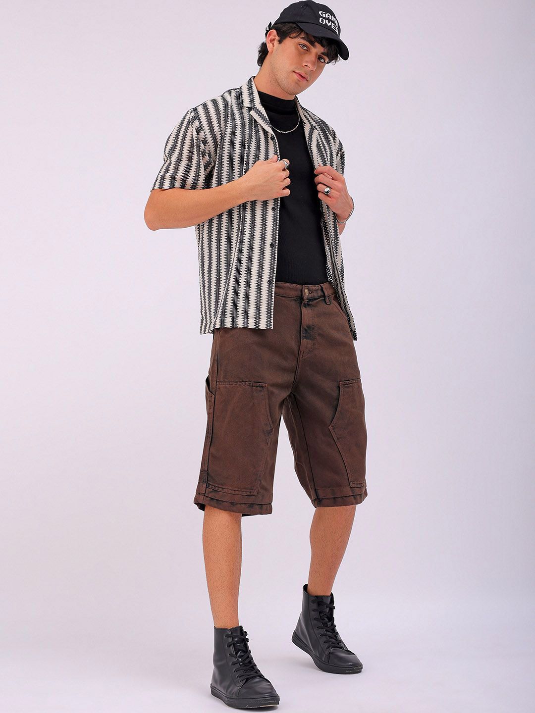 The Indian Garage Co  Solid Men Chino Shorts