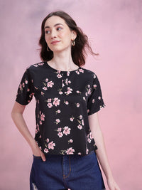 DressBerry Floral Print Top