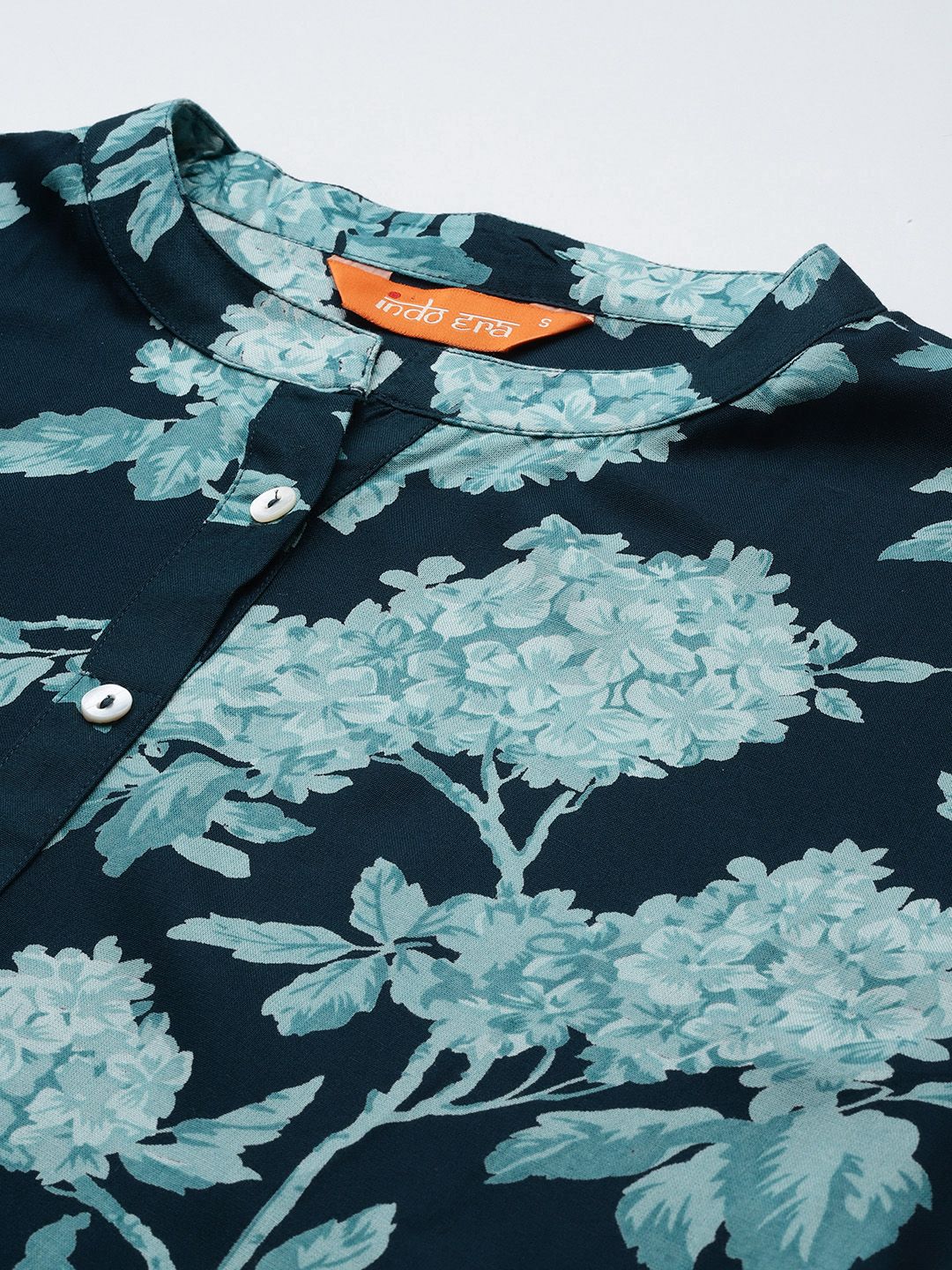 Indo Era Floral Printed Kurta with Palazzos