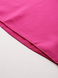 all about you Satin A-Line Midi Skirt