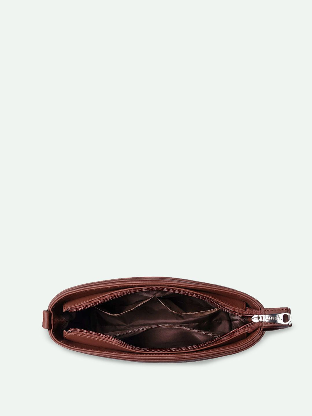 ZOUK Geometric Printed Structured Sling Bag