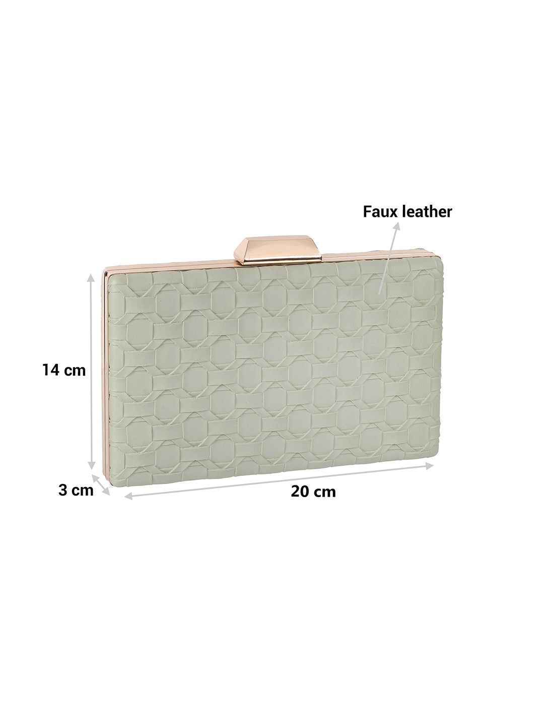 Mochi Textured Box Clutch