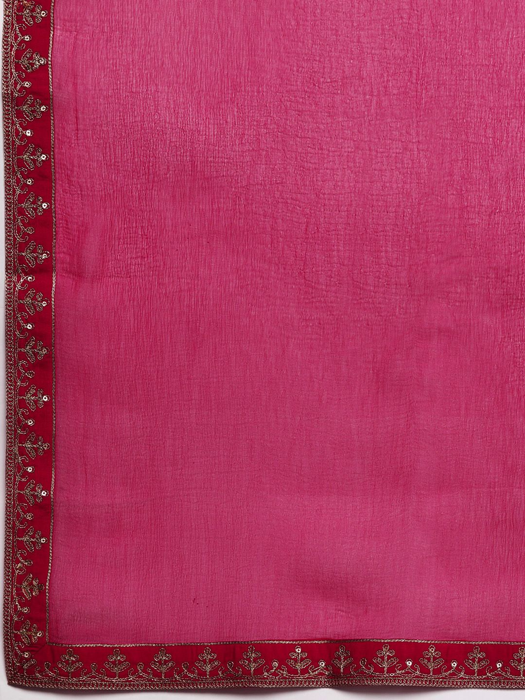 Indo Era Women Ethnic Motifs Yoke Design Regular Sequinned Kurta with Trousers & Dupatta