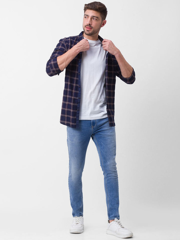 SPYKAR Men Slim Fit Light Fade Stretchable Jeans