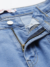 all about you Women Straight Fit Light Fade Stretchable Jeans