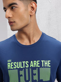 HRX by Hrithik Roshan Typography Print Regular Fit Training T-shirt