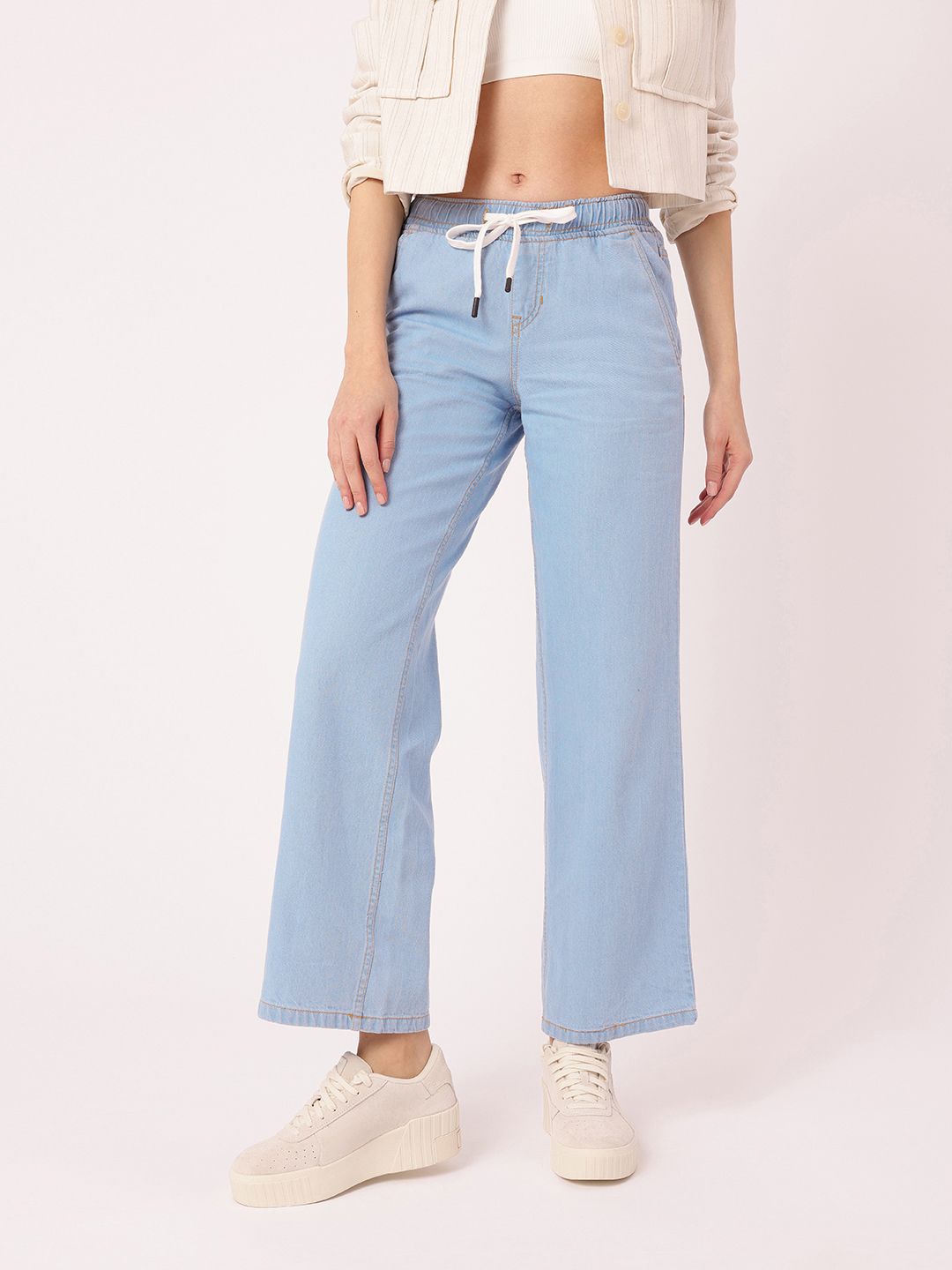 DressBerry Women Urban Classic Chic Baggy  Jeans