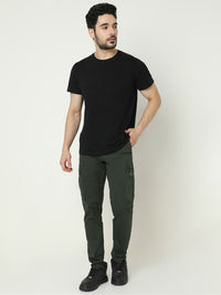 SPYKAR Men Slim-Fit Cargo-Style Trousers