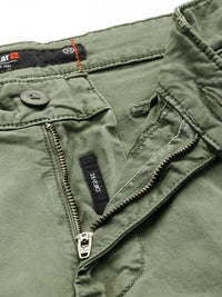 SPYKAR Men Slim Fit Cargos Trousers