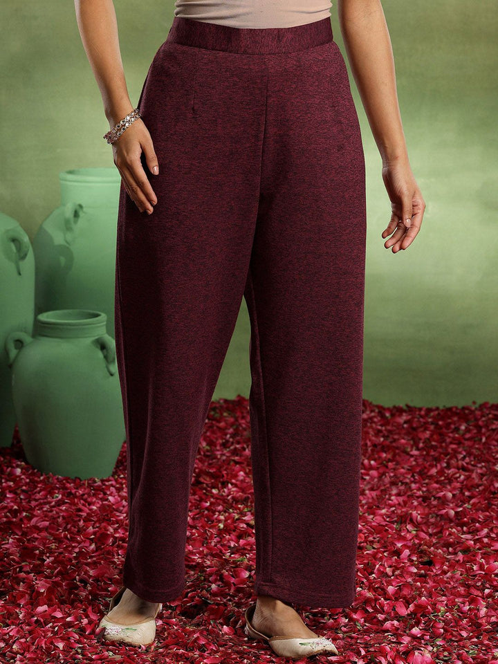 Libas Floral Embroidered Thread Work Kurta with Trouser & Dupatta