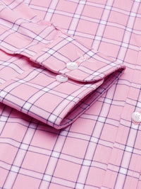 Park Avenue Men Slim Fit Opaque Checked Pure Cotton Formal Shirt