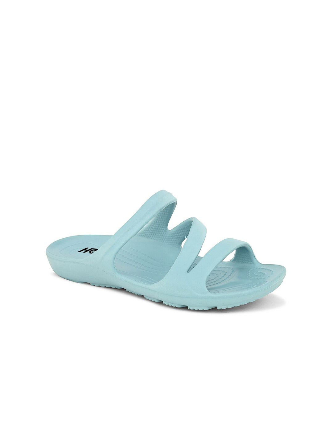 HRX by Hrithik Roshan Women Blue Textured Sliders