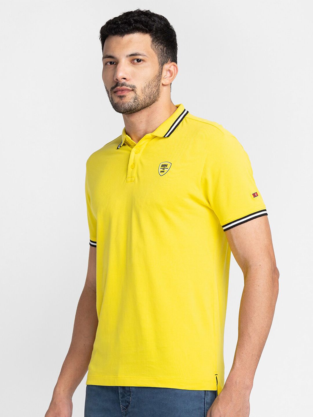 Being Human Polo Collar Short Sleeves T-shirt
