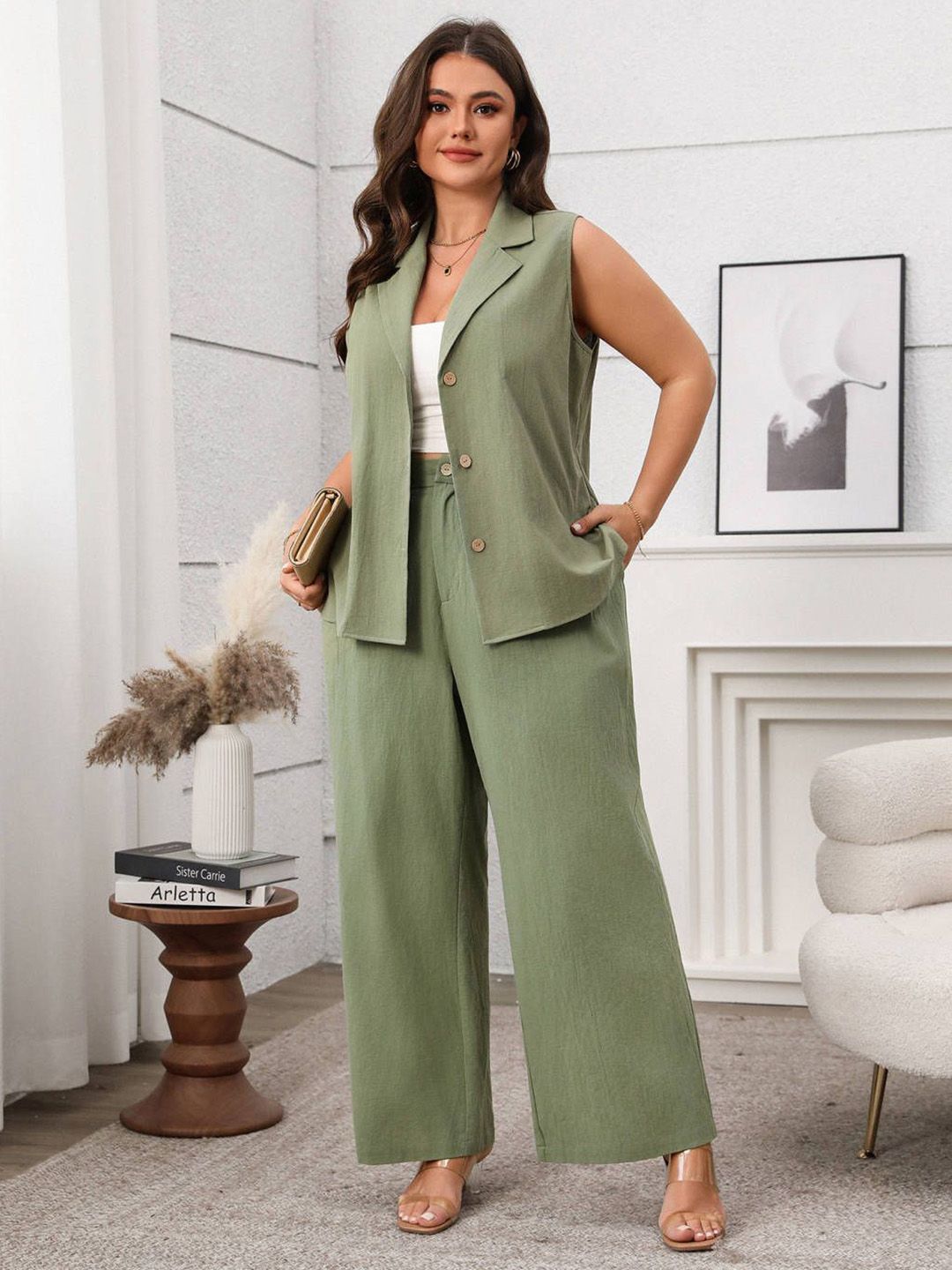 DressBerry Top & Trousers Co-Ord Set
