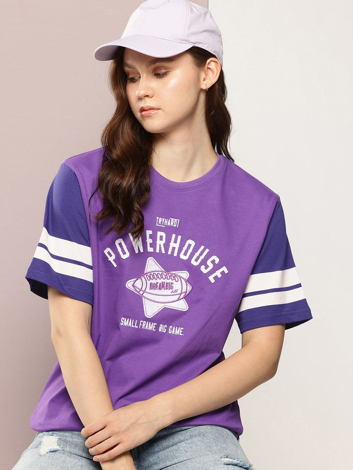DILLINGER Printed Oversized Pure Cotton T-shirt