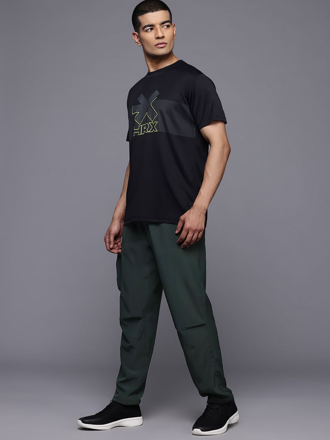 HRX by Hrithik Roshan Men Lifestyle Cargo Style Track Pants