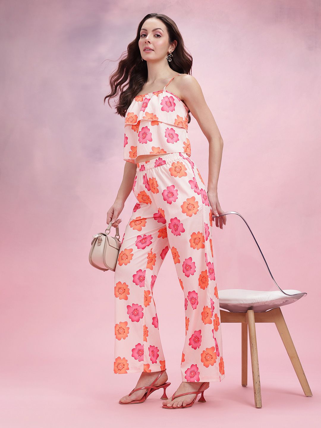 DressBerry Floral Printed Co-Ords