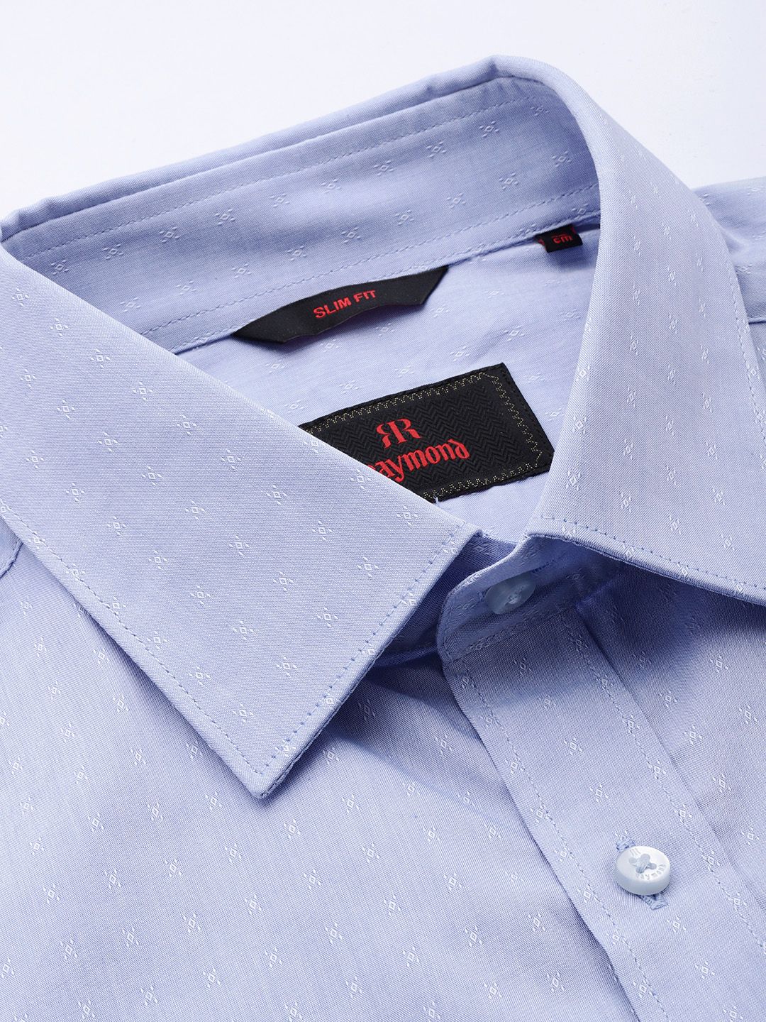 Raymond Men Slim Fit Pure Cotton Formal Shirt