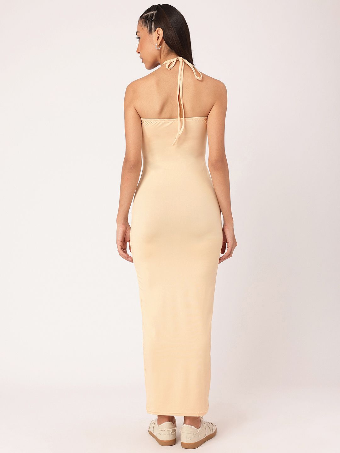 DressBerry Cutout-Couture Slinky Bodycon Bliss Dress
