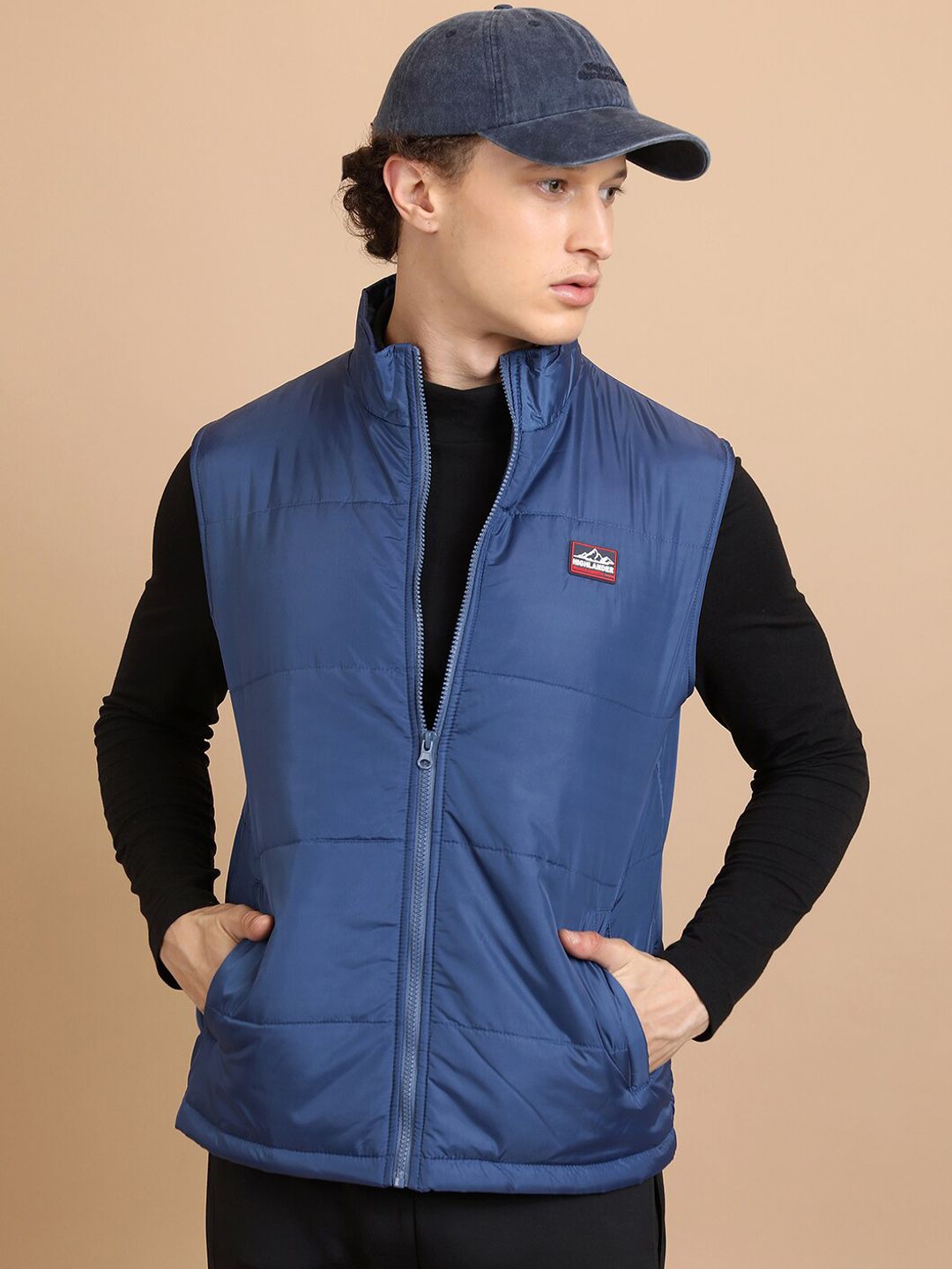 HIGHLANDER High Neck Regular Fit Padded Jacket