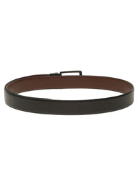 Teakwood Leathers Men Textured Leather Reversible Belt