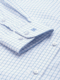 Raymond Pure Cotton Textured Slim Fit Opaque Formal Shirt