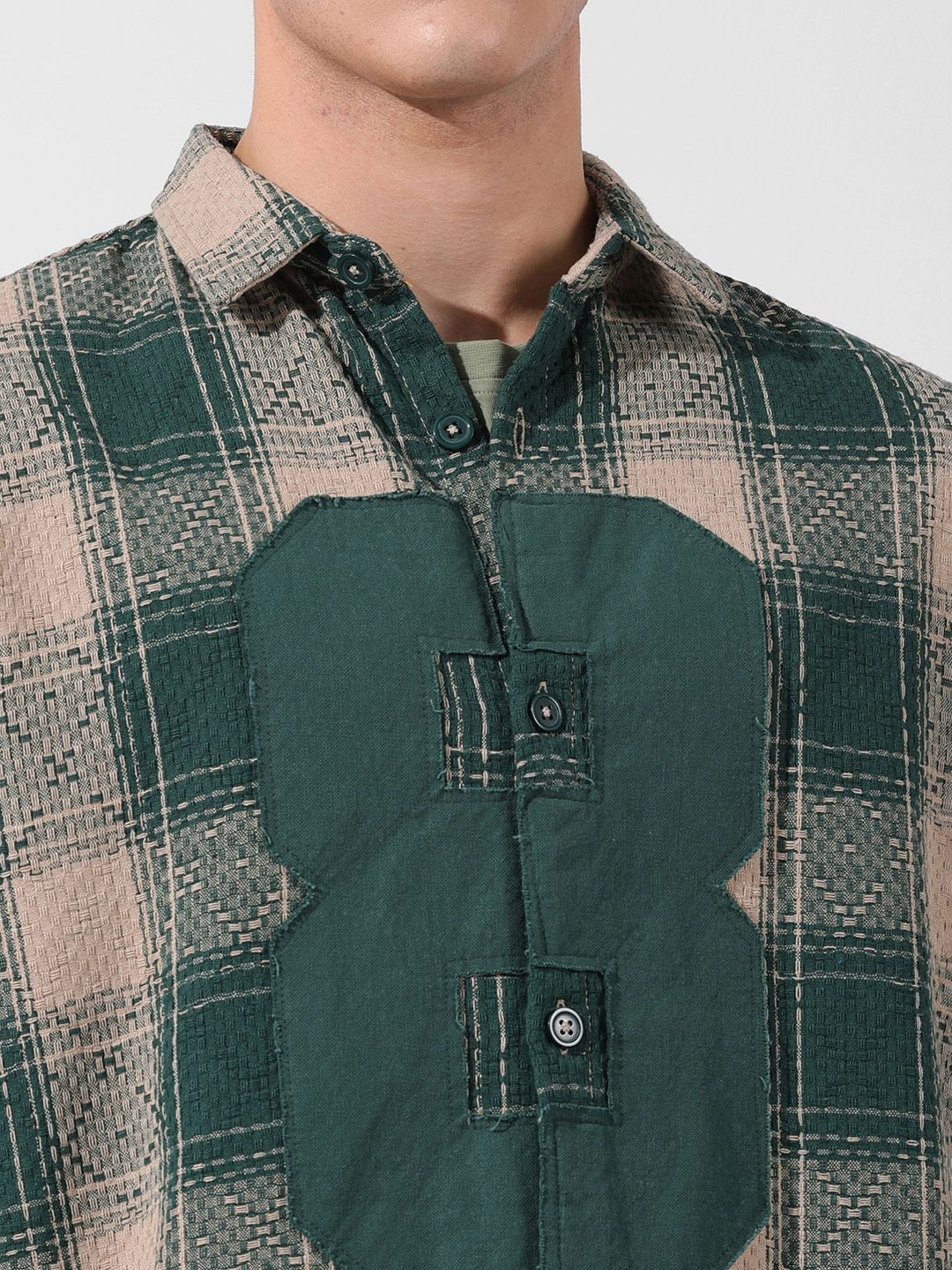 The Indian Garage Co Men Relaxed Fit Checkered Shirt