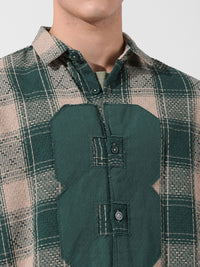 The Indian Garage Co Men Relaxed Fit Checkered Shirt