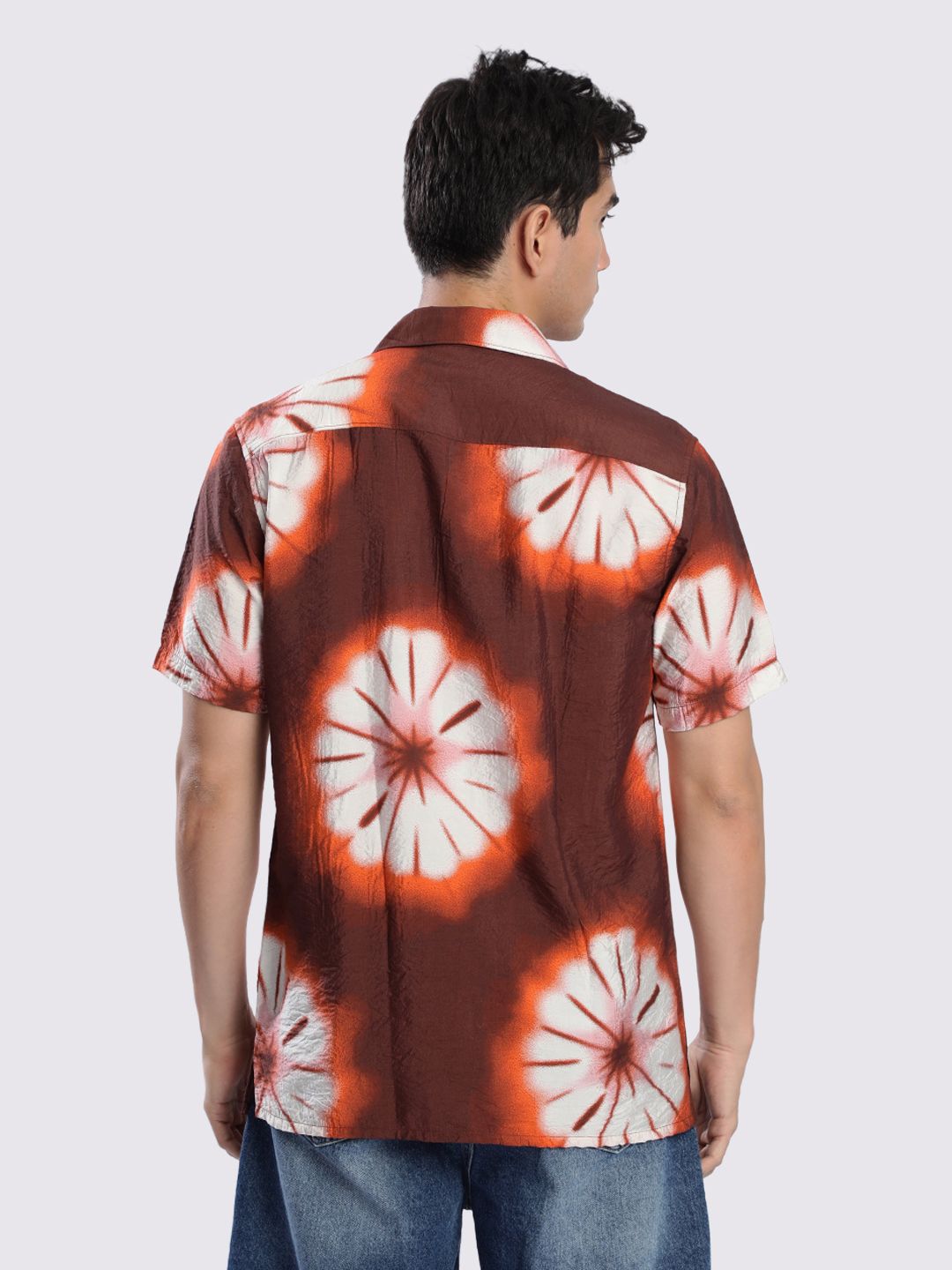 Bene Kleed Men Tie & Dye Casual Shirt