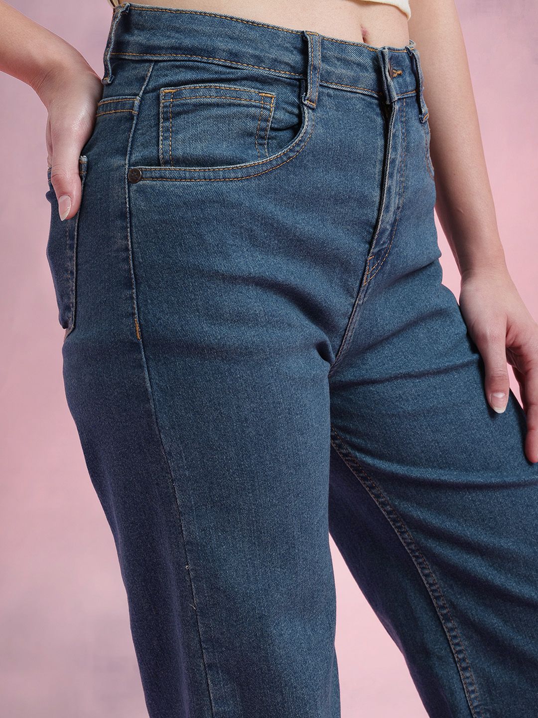 DressBerry Women Wide Leg Jeans