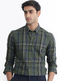 RARE RABBIT Men Cosen Slim Fit Checked Cotton Shirt