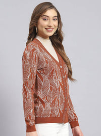 Monte Carlo Self Design V-Neck Cardigan